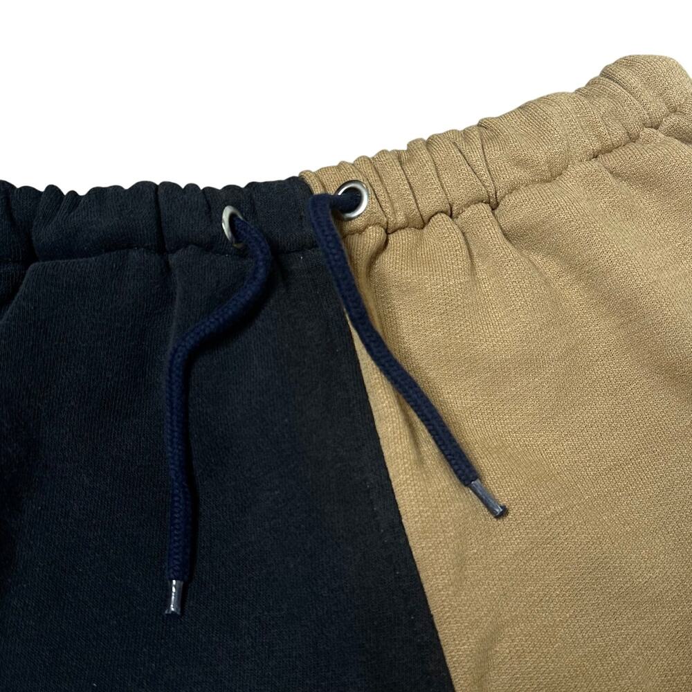 Nike Custom Patchwork Colorblock Fleece Sweat Sho… - image 5